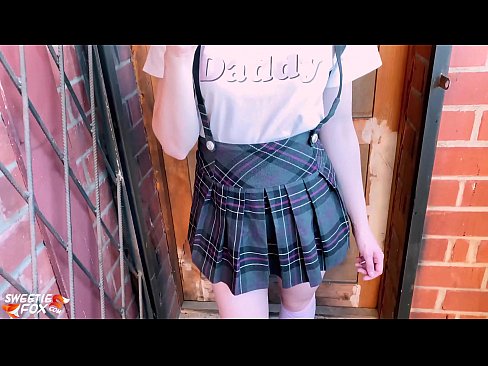 ❤️ 'Yar makaranta tana tsotsar dick dinta sosai kuma tana barar maimakon darasi. ❤️❌ Batsa kawai ﹏